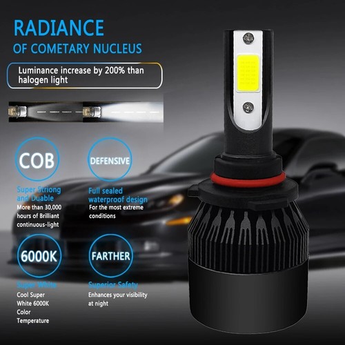 Reemplazo de faros LED halógenos de alta velocidad 6000 k para Dodge Charger 2016-2019 9005 - Imagen 4 de 12