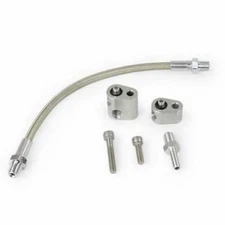 For LS LS1 1/8"npt Coolant / Steam Port Adapters for Crossover Hose / Tube