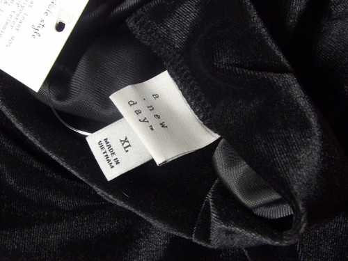 A New Day Women Dress Mini Side Ruched Velvet High Neck Sleeveless Mult Sz - Picture 10 of 30