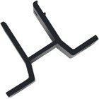 ALEKO Wall Bracket for Retractable and Motorized Half Cassette Awnings Dark Gray