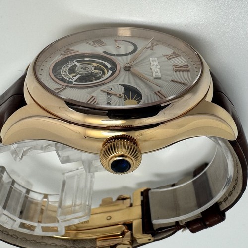 Memorigin Navigator MO1001G J-866 Tourbillon Manual Skeleton Leather belt Rare - Picture 8 of 17