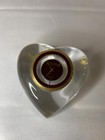 Heart-Shaped Crystal Clock by Villeroy and Bock