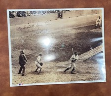 1993 Photo Reproduction BABE RUTH 60th Home Run 11x14 Offic. Ruth Family Product