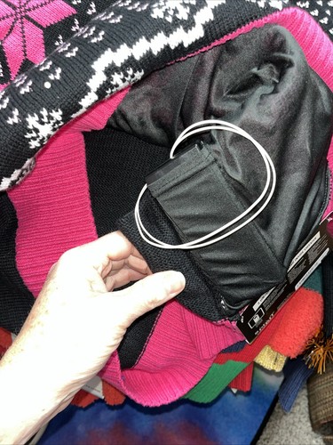 NWT Scream Ghostface Christmas Ugly Sweater XL Holiday Horror Sweater RARE Pink - Picture 18 of 18