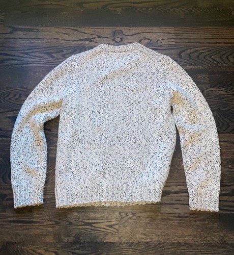 Maglione Premium 7 For All Mankind maglia bianca calda pesante media - Foto 3 di 3