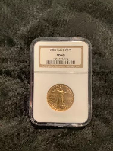 2005-W 1/10 oz Proof Gold American Eagle PF-69 NGC
