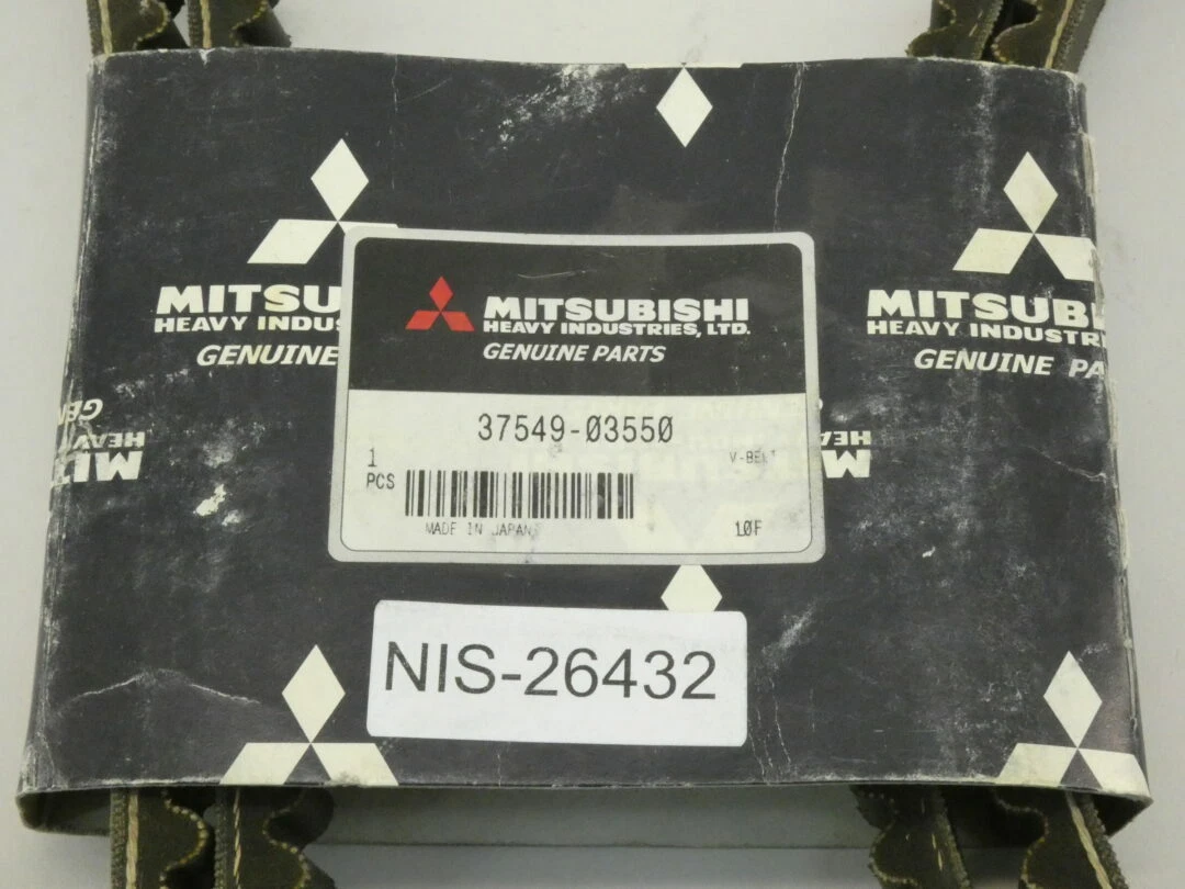 Mitsubishi 37549-03550 V-Belt, Ribbed - NEW Surplus! | eBay