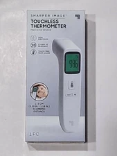 SHARPER IMAGE Touchless No-Touch Forehead Thermometer Infrared Precision Sensor