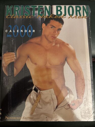Kristen Bjorn Classic Naked Men CALENDAR 2000 GAY Man Photo Calendar Sealed