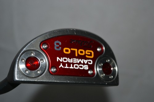 Titleist Scotty Cameron GoLo 3 Silver Steel Right-Handed Putter with Head Cover - Picture 9 of 22