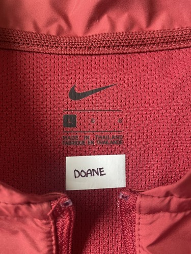 Nike On Field Stanford University 1/4 Zip Rain Jacket Windbreaker Large - Picture 5 of 5