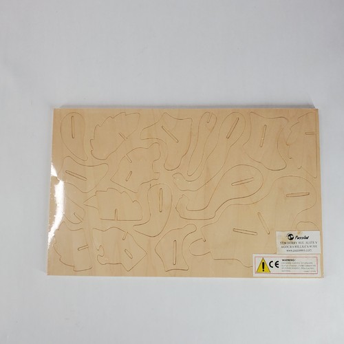 Lion Woodcraft Construction Kit 3D Puzzle 58 Pieces 11"L x 5.5"W x 7.5"H #1405 - Picture 4 of 6