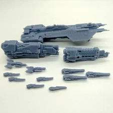 UNSC Ship Fleet - 1:20000 Scale - Resin - Phoenix, Strident, Autumn Halo Battles