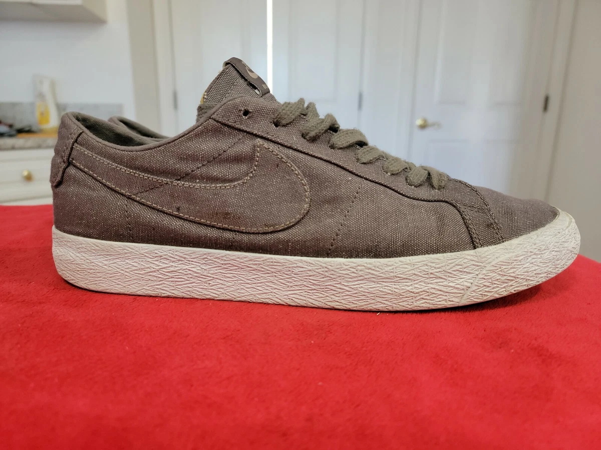 Rare Nike SB Blazer Zoom Low - Decon Ridgerock Khaki Denim - 10.5US - | eBay