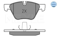 Meyle 025 237 9420 brake pad set, disc brake for BMW BMW (Brilliance)