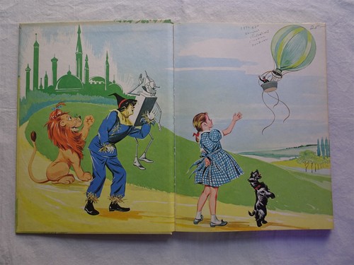 The Wizard of Oz, L. Frank Baum, Claudine Nankivel, Grosset & Dunlap, HC, 1962 - Picture 4 of 11