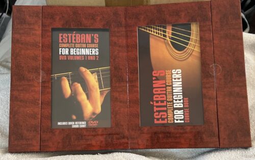 Esteban's Corso Completo di Chitarra per Principianti -2 DVD e Libretto -Nuovo - Foto 2 di 3