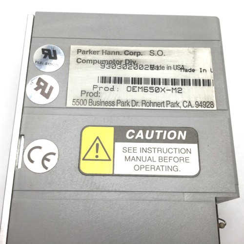 Parker OEM650X-M2 OEM Compumotor Indexer Drive, Supply 24-75VDC 2A - Picture 3 of 4