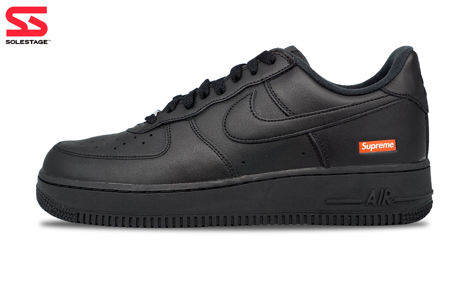 Nike Air Force 1 Low x Supreme Noir 2020 (CU9225 001) Homme Taille 4 15