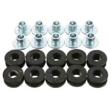 10Pcs Motorcycle Rubber Grommets Bolt For Honda Yamaha Suzuki Kawasaki Fairing