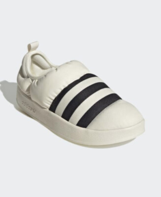【Adidas】 正規品★ Puffylette Off White Size 9 - adidas Puffylette Off White Black for sale online