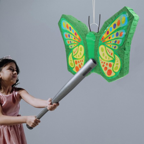 Green Butterfly Pinata Child Birthday Supply Decorations for Party - Picture 2 of 12