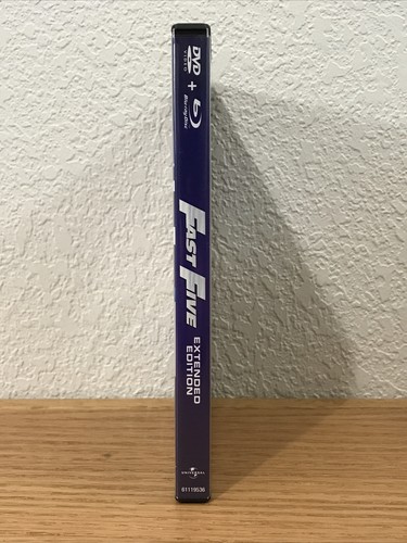 Fast Five (DVD + Blu-Ray, 2011) 2-Disc Extended Edition EXCELLENT! SEE PICS! - Picture 9 of 9