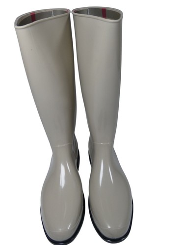 Burberry Equestrian Knight Rainboot Size US 9.5