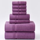 Koilife Towels 8Pc Towel Set 2 Bath Towels 2 Hand Towels 4 Washcloths