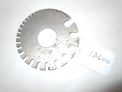 Wire Gage, Vintage ENGLISH STANDARD Wire Gauge No.1 - 36 - Picture 3 of 3