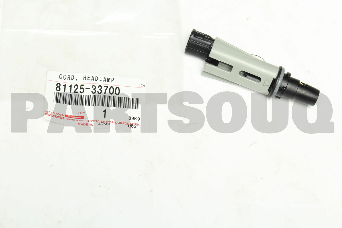 8112533700 Genuine Toyota CORD, HEADLAMP 81125-33700 | eBay 8112533700 Genuine Toyota CORD, HEADLAMP 81125-33700 | eBay