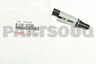 8112533700 Genuine Toyota CORD, HEADLAMP 81125-33700 | eBay 8112533700 Genuine Toyota CORD, HEADLAMP 81125-33700 | eBay