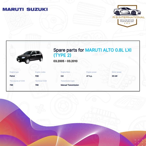 Maruti Suzuki original Wagon R embrague disco de fricción conjunto 2003-2010 22400... - Imagen 4 de 5