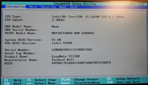 Placa madre para portátil Packard Bell EasyNote TS11HR P5WE0 LA-6901P - Imagen 3 de 4