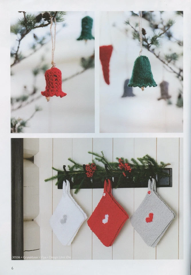 Julestrikk - Dalegarn Nr. 305 - Dale of Norway Christmas Knitting Pattern Book - Image 4 of 4