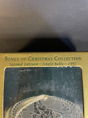 Waterford Crystal Songs of Christmas Collection 1997 Jingle Bells Ornamento - Imagen 4 de 11