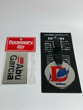 Abu Garcia Accessory Emblem & Daiwa Original tag plate Vintage