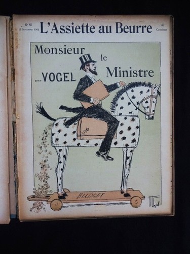 ASSIETTE au BEURRE - Jossot, Vogel, Willette, Florane, Steinlen...Lot 34 revues - Bild 9 von 14
