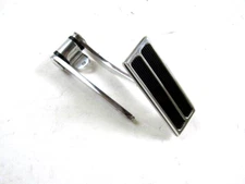 Universal Billet Aluminum Gas Pedal 2 Pad w Steel Arm Polished F53805