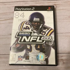 SEGA Sports NFL 2k2 (Sony Playstation 2) PS2 Complete CIB