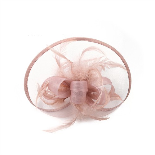 Elegant Fascinators Hat Women Headband Cocktail Tea Party Hat Wedding Hair Clip - Picture 5 of 21