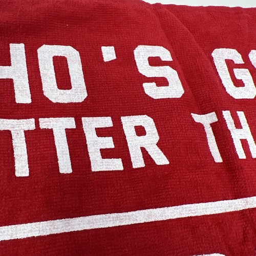2012 SF 49ers Who Got It Better Than Us Nobody Rally Towel San Francisco NFL - Picture 3 of 9