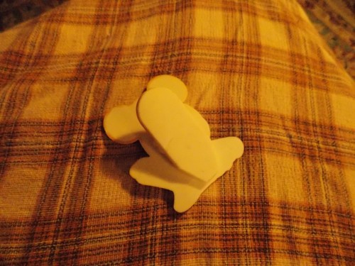 Vintage DISNEY "MICKEY MOUSE" Plastic Note Paper Clip Collector VG ! - Picture 3 of 4