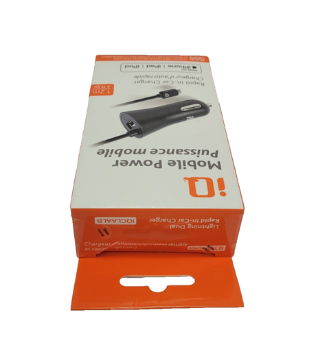 Chargeur de voiture iQ Mobile Power Rapid pour iPhone/iPod/iPad, neuf dans sa boîte Neuf dans sa boîte - Photo 7 sur 7