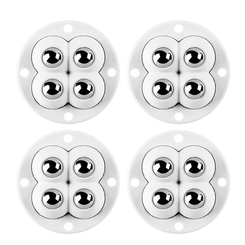 4Pcs Mini Caster Wheels For Small Appliances, 360°Rotation Self Adhesive Caster - Picture 16 of 16