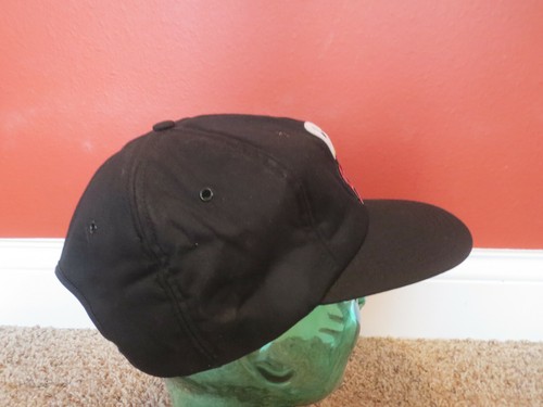 Vintage Snapback Caterpillar Cat Racing Cap Foam Trucker Mütze Black Tonkin NASCAR - Bild 4 von 7