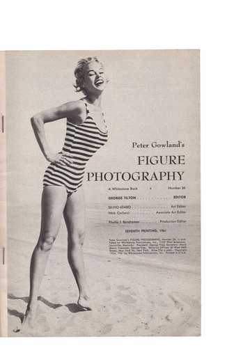Vintage Softcover Peter Gowland's Figure Photography 7th printing 1961 Pin-Ups - Picture 2 of 3