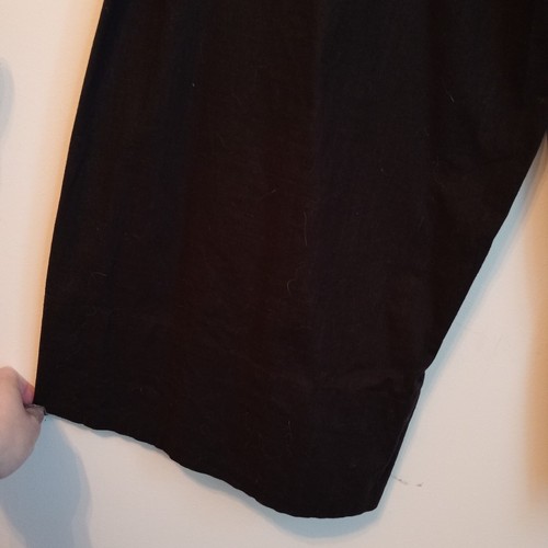 Gorman Organic Wide Leg Pants Cotton Black Geo Waist Stretch Pull-On Size AU L - Picture 5 of 9