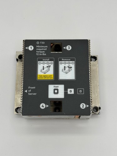 Disipador de calor, CPU frontal estándar SY 480 Gen10. PN 871313-001 GPN 868345-001 - Imagen 8 de 8