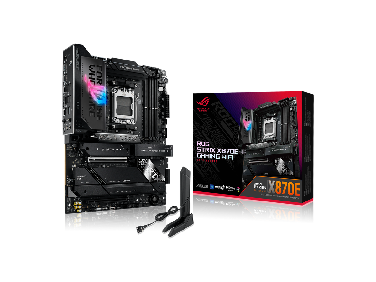 ASUS ROG STRIX X670E-A + Ryzen5 8400Fセット ASUS ROG STRIX X870E-E GAMING WIFI 7 AMD AM5 X870 ATX